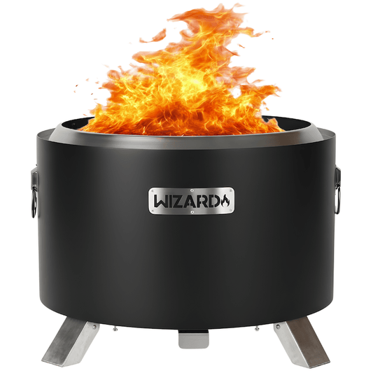 Jumbo Wizard Fire Pit - Black (Dispatch by 31st Mar)